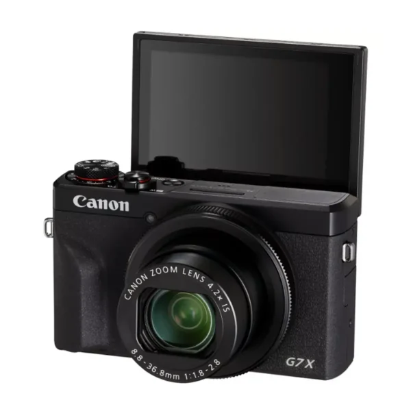 Canon PowerShot G7 X Mark III 1″ Compact camera 20.1 MP CMOS 5472 x 3648 pixels Black