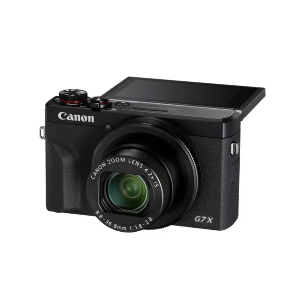 Canon PowerShot G7 X Mark III 1″ Compact camera 20.1 MP CMOS 5472 x 3648 pixels Black