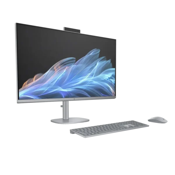 HP OmniStudio X 32-c0004na Intel Core Ultra 7 155H 80 cm (31.5″) 3840 x 2160 pixels All-in-One PC 32 GB DDR5-SDRAM 1 TB SSD Windows 11 Home Wi-Fi 7 (802.11be) AI PC Silver