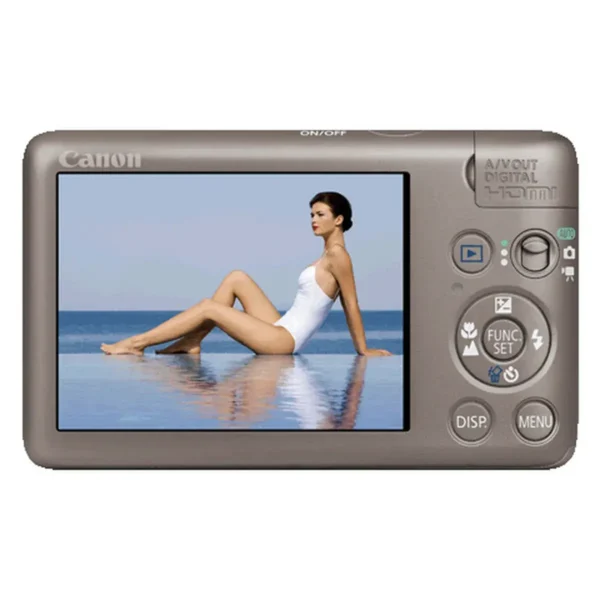 Canon Digital IXUS 120 IS 1/2.3″ Compact camera 12 MP CCD 4000 x 3000 pixels Brown