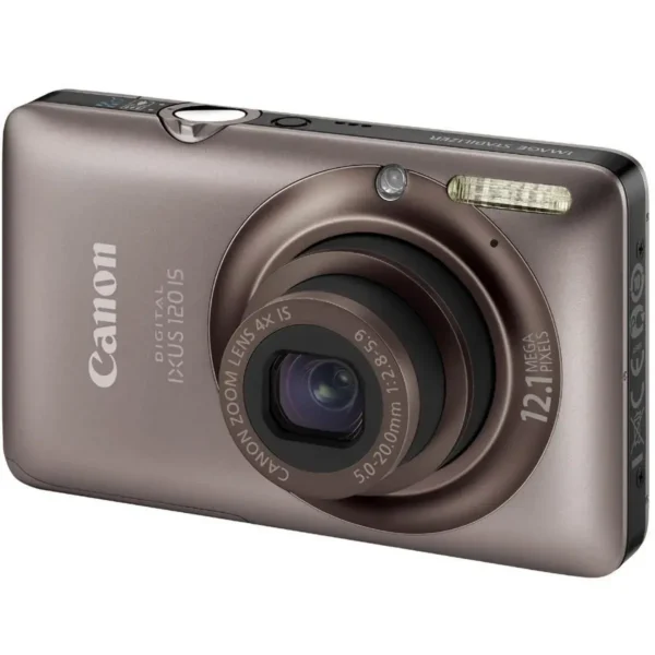 Canon Digital IXUS 120 IS 1/2.3″ Compact camera 12 MP CCD 4000 x 3000 pixels Brown