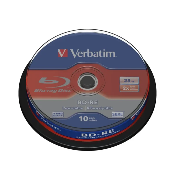 Verbatim BD-RE SL 25GB 2x 10 Pack Spindle 10 pc(s)