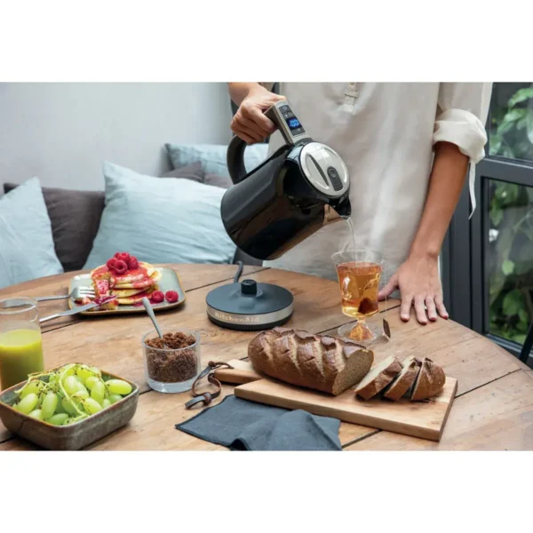 KitchenAid 5KEK1722BOB electric kettle 1.7 L 3000 W Black, Stainless steel