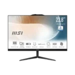 MSI Modern AM242 12M-638IT Intel® Core™ i5 i5-1235U 60.5 cm (23.8″) 1920 x 1080 pixels All-in-One PC 8 GB DDR4-SDRAM 512 GB SSD Windows 11 Pro Wi-Fi 6 (802.11ax) Black