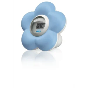 Philips AVENT Blue flower Baby Bath and Room Thermometer