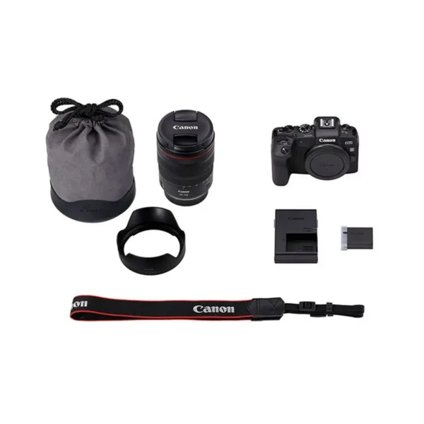 Canon EOS RP RF 24-105mm F4 L IS USM Kit Lens-style camera 26.2 MP CMOS 6240 x 4160 pixels Black