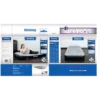 Bestway 74″ x 39″ x 12″/1.88m x 99cm x 30cm Tritech Airbed Twin Fashion Flock Built-in AC Pump