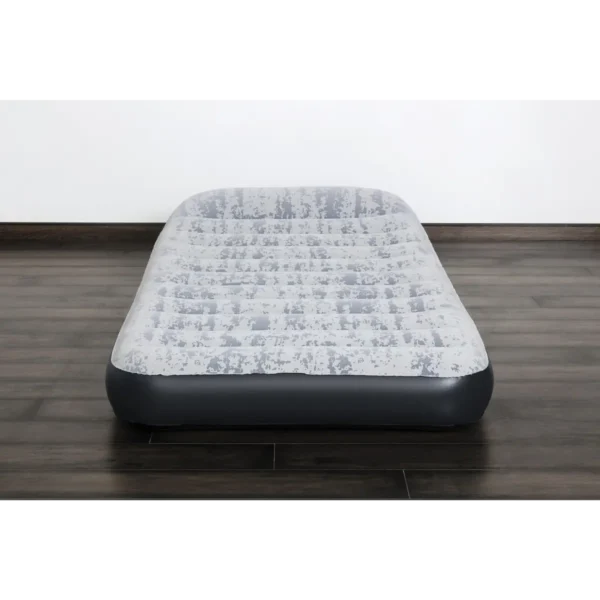 Bestway 74″ x 39″ x 12″/1.88m x 99cm x 30cm Tritech Airbed Twin Fashion Flock Built-in AC Pump