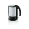 Petra WK 288.07 electric kettle 1.7 L 1800 W Black, Stainless steel
