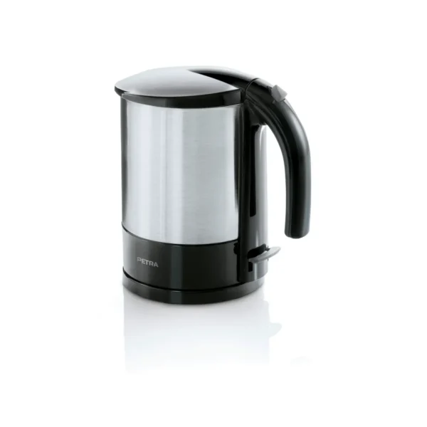 Petra WK 288.07 electric kettle 1.7 L 1800 W Black, Stainless steel