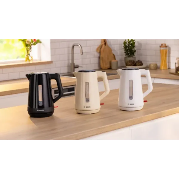 Bosch TWK1M121GB electric kettle 1.7 L 3000 W Grey, White