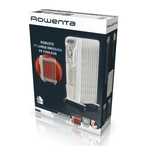 Rowenta BU2620 Indoor Grey 2000 W Oil electric space heater