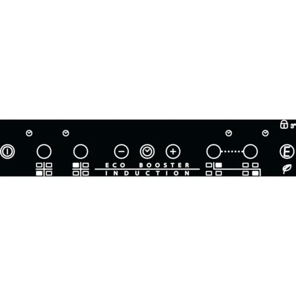 Whirlpool ACM808NE Black Built-in Zone induction hob 4 zone(s)