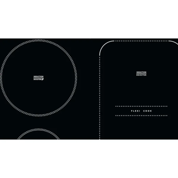 Whirlpool ACM808NE Black Built-in Zone induction hob 4 zone(s)