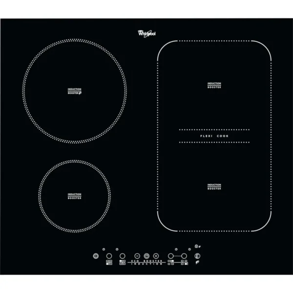 Whirlpool ACM808NE Black Built-in Zone induction hob 4 zone(s)