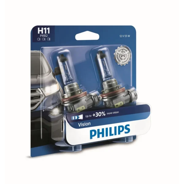 Philips Vision 12362PRB2 car light bulb H11 55 W Halogen