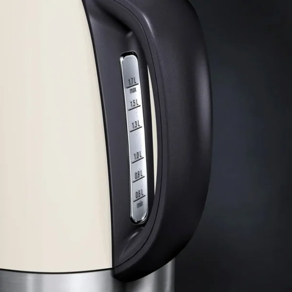 Electrolux EEWA7700W electric kettle 1.7 L 2400 W Black, Silver, White