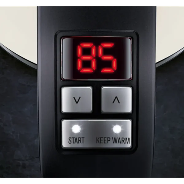 Electrolux EEWA7700W electric kettle 1.7 L 2400 W Black, Silver, White