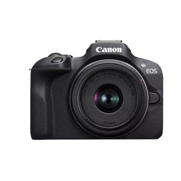 Canon EOS R100 RF-S18-45mm F4.5-6.3 IS STM & RF-S55-210mm F5-7.1 IS STM Lens Kit