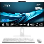 MSI Pro AP272P 14M-654FR All-in-One PC/workstation Intel® Core™ i5 i5-14400 68.6 cm (27″) 1920 x 1080 pixels 16 GB DDR4-SDRAM 512 GB SSD Windows 11 Pro Wi-Fi 6E (802.11ax) White