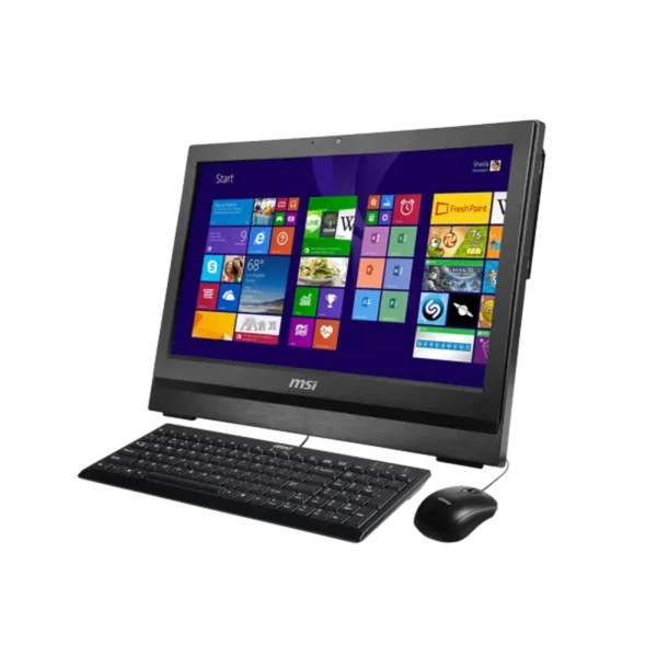 MSI Wind Top Professional AP200-231XEU Intel® Core™ i3 i3-4160 50.8 cm (20″) 1600 x 900 pixels Touchscreen All-in-One PC 4 GB DDR3-SDRAM 500 GB HDD Black