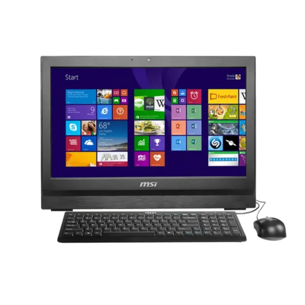 MSI Wind Top Professional AP200-231XEU Intel® Core™ i3 i3-4160 50.8 cm (20″) 1600 x 900 pixels Touchscreen All-in-One PC 4 GB DDR3-SDRAM 500 GB HDD Black