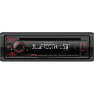 Kenwood KDC-BT460U car media receiver Black 200 W Bluetooth