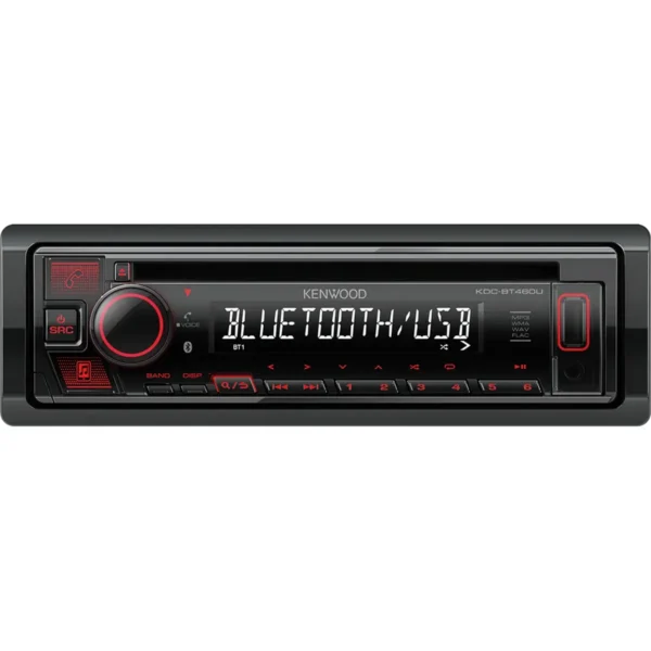Kenwood KDC-BT460U car media receiver Black 200 W Bluetooth