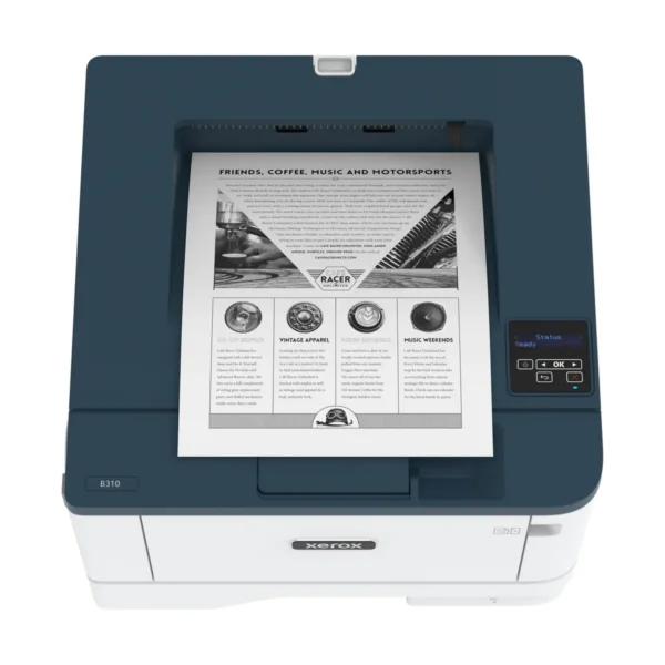 Xerox B310 A4 40ppm Wireless Duplex Printer PS3 PCL5e/6 2 Trays Total 350 Sheets UK