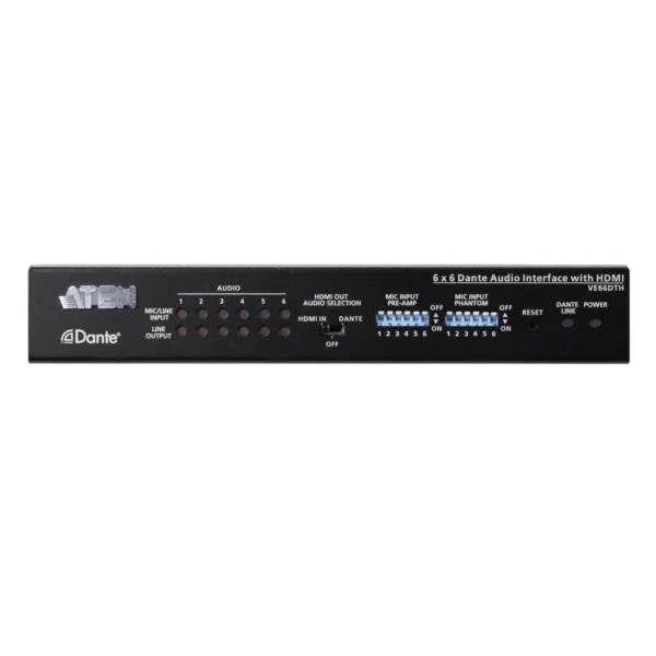 ATEN VE66DTH-AT-U audio converter Black