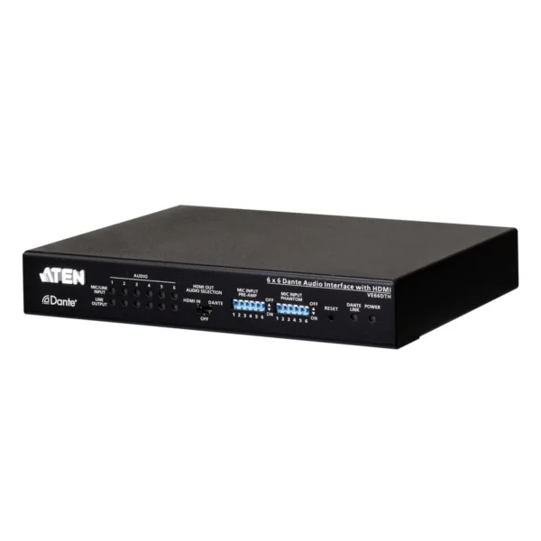 ATEN VE66DTH-AT-U audio converter Black