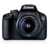 Canon EOS 3000D + EF-S 18-55mm f/3.5-5.6 DC III SLR Camera Body 18 MP CMOS 5184 x 3456 pixels Black