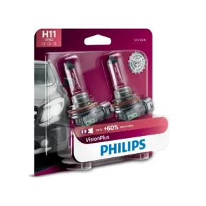 Philips VisionPlus 12362VPB2 car light bulb H11 55 W Halogen