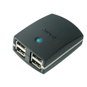 Trust 4 Port USB2 Hub HU-4240Tp 480 Mbit/s Black