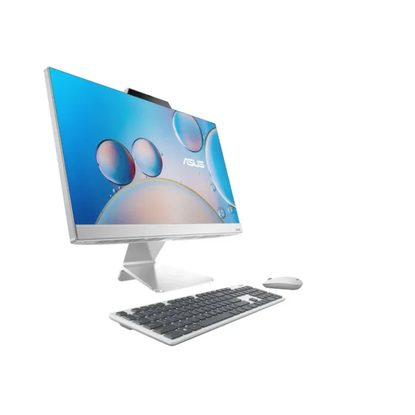 ASUS A3202WBAK-WA051W Intel® Pentium® Gold 8505 54.5 cm (21.4″) 1920 x 1080 pixels All-in-One PC 4 GB DDR4-SDRAM 256 GB SSD Windows 11 Home Wi-Fi 6 (802.11ax) White