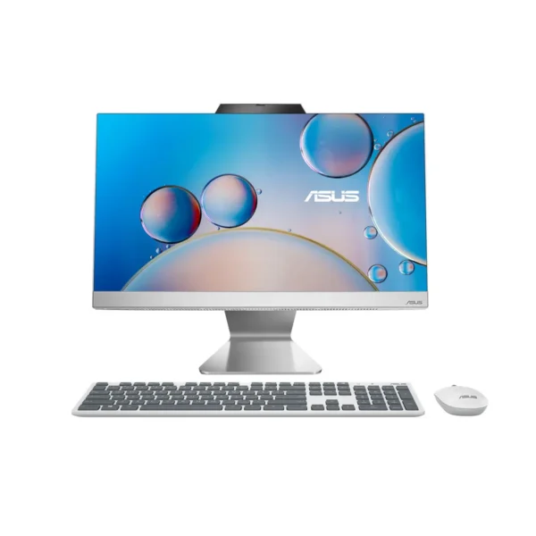 ASUS A3202WBAK-WA051W Intel® Pentium® Gold 8505 54.5 cm (21.4″) 1920 x 1080 pixels All-in-One PC 4 GB DDR4-SDRAM 256 GB SSD Windows 11 Home Wi-Fi 6 (802.11ax) White