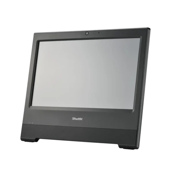 Shuttle All-In-One PC IoT X5090PA, 15.6″ resistive touch screen, Celeron 7305, Windows IoT, 8GB RAM, 120GB M.2 SSD, Wifi, IP54, fanless, 24/7