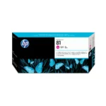HP 81 Magenta DesignJet Dye Printhead and Printhead Cleaner