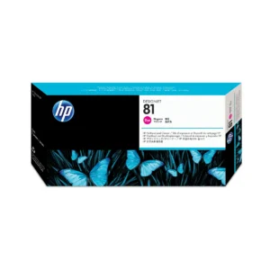 HP 81 Magenta DesignJet Dye Printhead and Printhead Cleaner