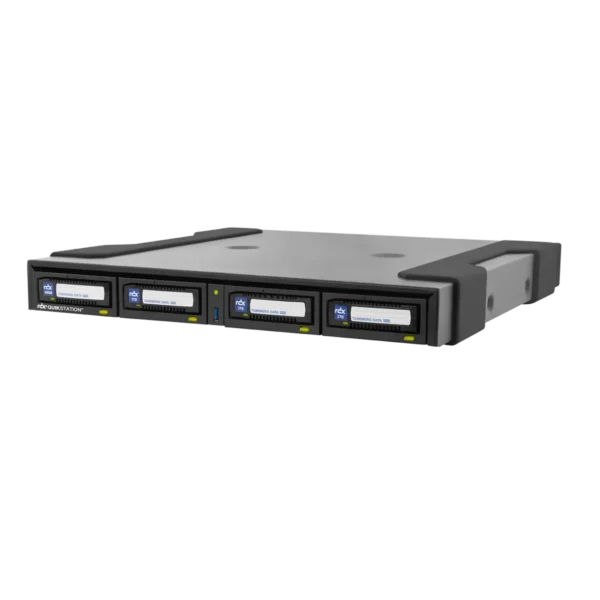 Overland-Tandberg O-T RDX QuikStation 4 DT, 4-Bay, 4x 1Gb Ethernet, removable disk array, desktop