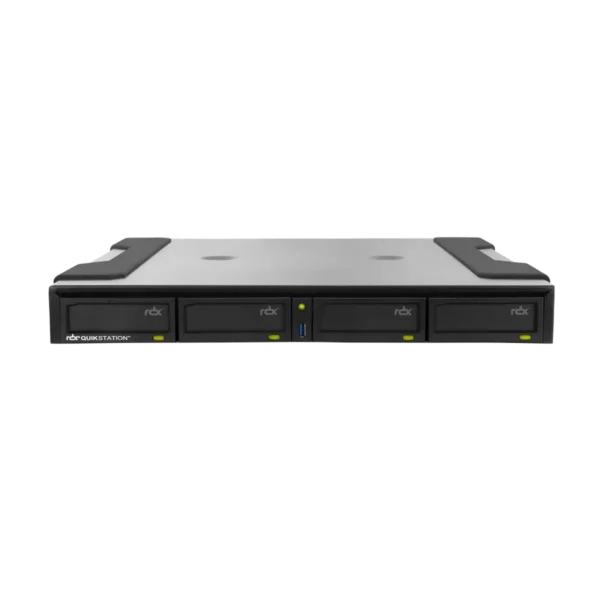 Overland-Tandberg O-T RDX QuikStation 4 DT, 4-Bay, 4x 1Gb Ethernet, removable disk array, desktop