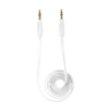 Trust Flat audio cable 1 m 3.5mm White