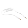 Trust Flat audio cable 1 m 3.5mm White