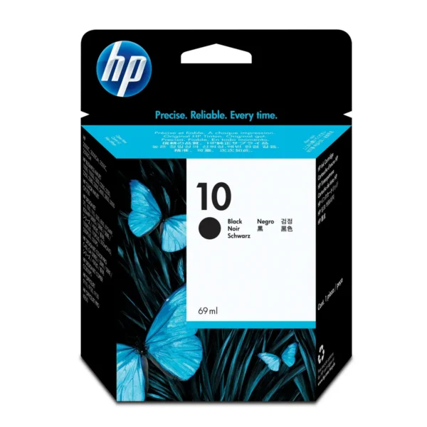 HP 10 ink cartridge 1 pc(s) Original Standard Yield Black