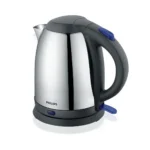 Philips Daily Collection HD9306/93 electric kettle 1.5 L 1800 W Black, Stainless steel