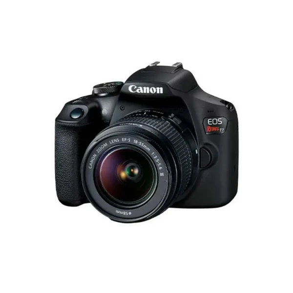 Canon EOS Rebel T7 EF-S 18-55mm f/3.5-5.6 III SLR Camera Kit 24.1 MP CMOS 6000 x 4000 pixels Black