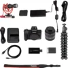 Canon EOS M50 Mark II + EF-M 15-45mm IS STM + Live Streaming Kit MILC 24.1 MP CMOS 6000 x 4000 pixels Black