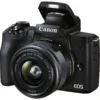 Canon EOS M50 Mark II + EF-M 15-45mm IS STM + Live Streaming Kit MILC 24.1 MP CMOS 6000 x 4000 pixels Black