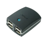 Trust 4 Port USB Hub HU-1240Tp 12 Mbit/s Black