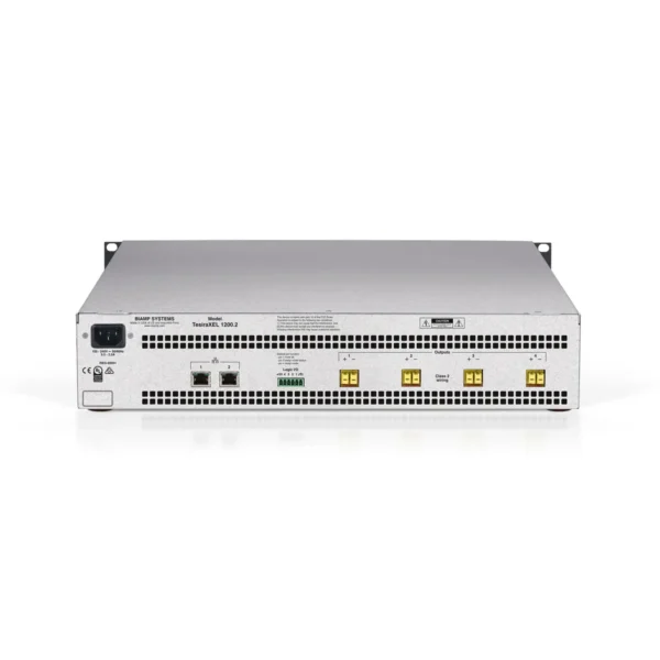 Biamp Tesira XEL 1200.2 4-channel 2400W Amplifier (Dual Asymmetric Bank)